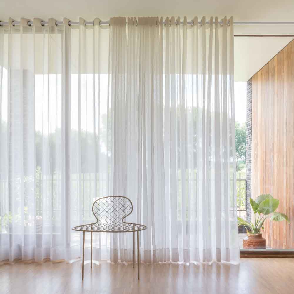 Light curtain on sale fabric